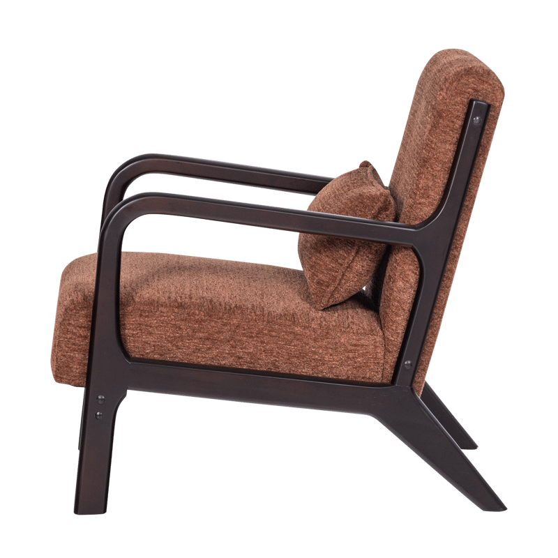 Lenestol Mark - Brun - Møbler - Stoler - Lenestoler
