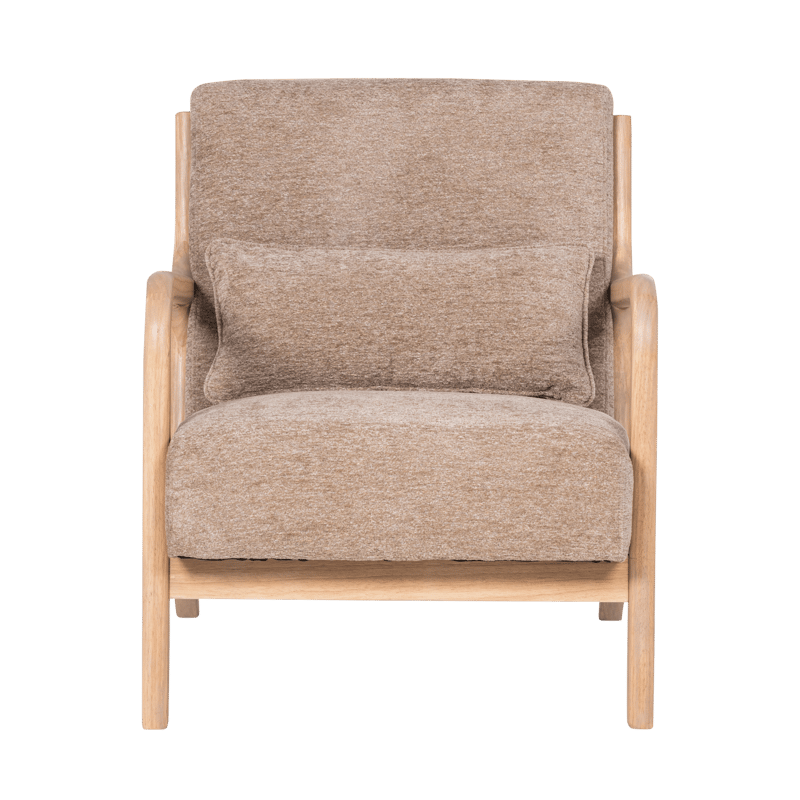 Lenestol Mark - Sand - Møbler - Stoler - Lenestoler