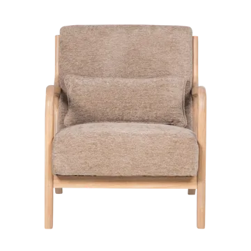 Lenestol Mark - Sand - Møbler - Stoler - Lenestoler