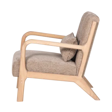 Lenestol Mark - Sand - Møbler - Stoler - Lenestoler