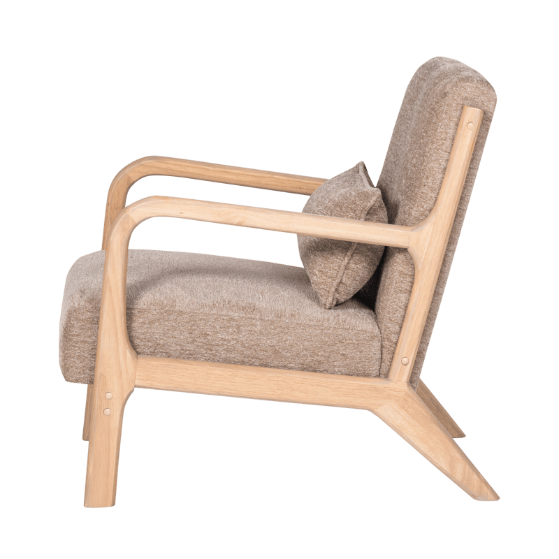 Lenestol Mark - Sand - Møbler - Stoler - Lenestoler