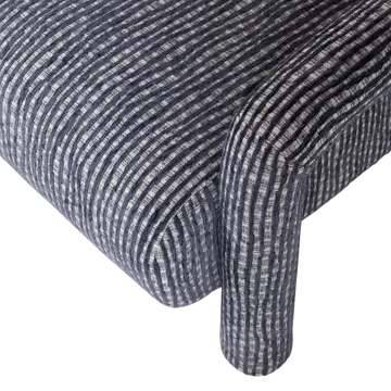 Lenestol med mønster Lenny - Grå/Blå - Møbler - Stoler - Lenestoler