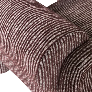 Lenestol med mønster Lenny - Vinrød - Møbler - Stoler - Lenestoler