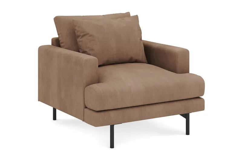 Lenestol Menard i Manchester, Brun