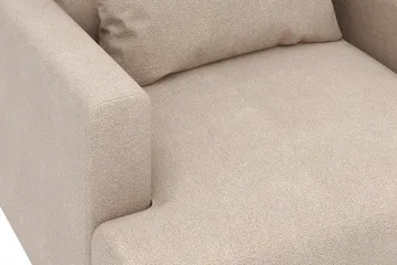 Lenestol Menard i Stoff - Beige - Møbler - Stoler - Lenestoler