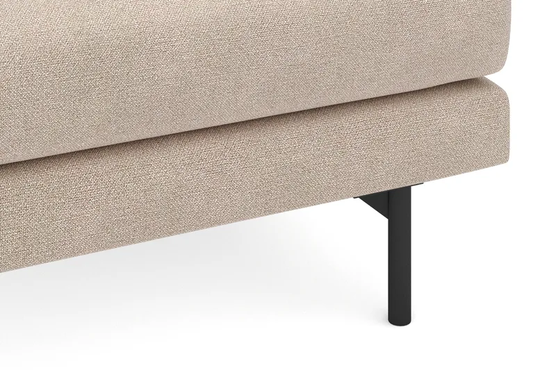 Lenestol Menard i Stoff - Beige - Møbler - Stoler - Lenestoler