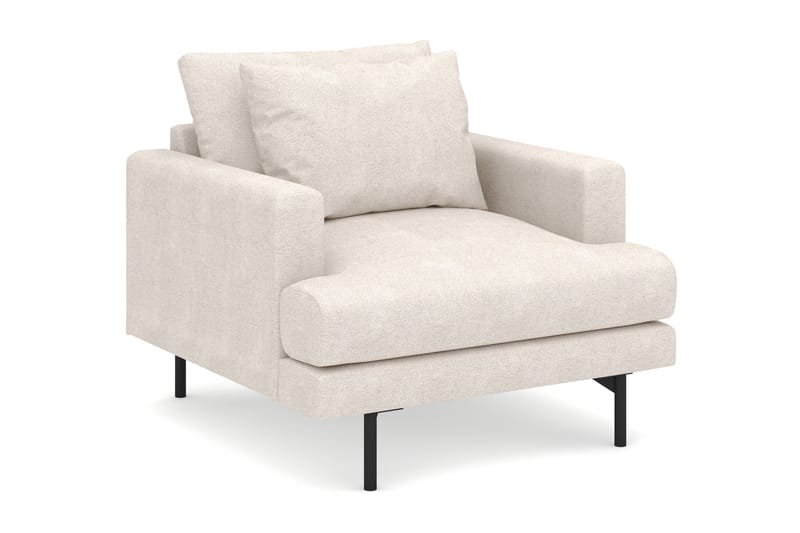 Lenestol Menard i Stoff, Beige