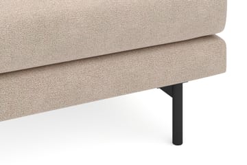 Lenestol Menard i Stoff - Beige - Møbler - Stoler - Lenestoler