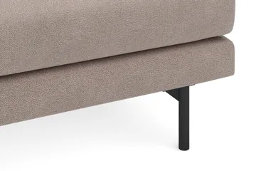 Lenestol Menard i Stoff - Brun - Møbler - Stoler - Lenestoler