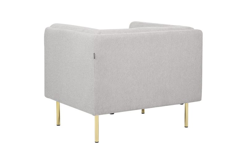 Lenestol Moen - Grå, gull - Møbler - Stoler - Lenestoler