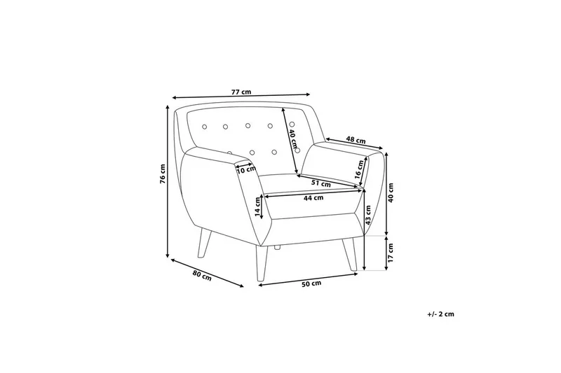 Lenestol Motala - Møbler - Stoler - Lenestoler