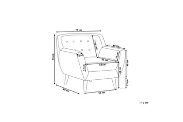 Lenestol Motala - Møbler - Stoler - Lenestoler