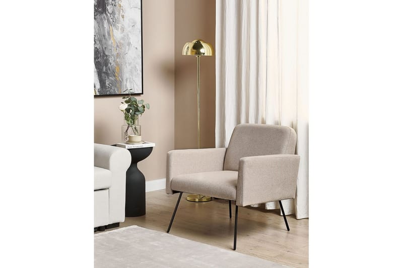 Lenestol Narken - Beige, svart - Møbler - Stoler - Lenestoler