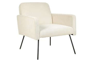 Lenestol Narken - Kremhvit, svart - Møbler - Stoler - Lenestoler