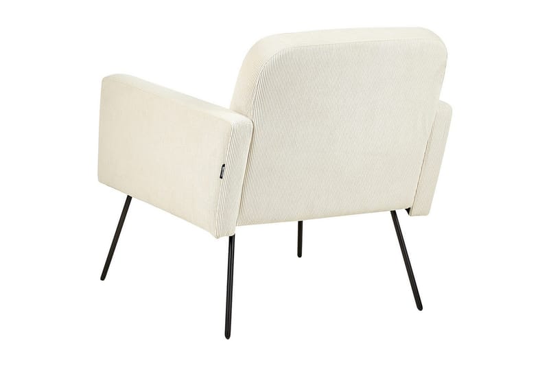 Lenestol Narken - Kremhvit, svart - Møbler - Stoler - Lenestoler