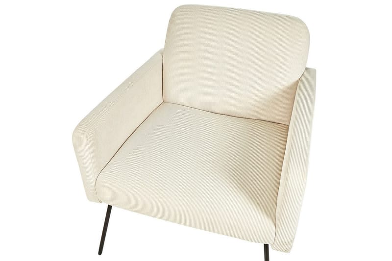 Lenestol Narken - Kremhvit, svart - Møbler - Stoler - Lenestoler