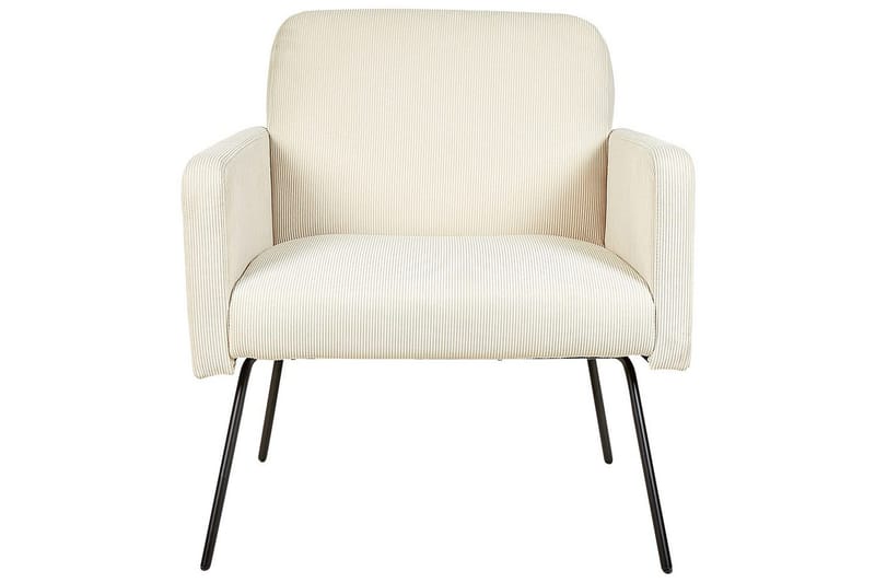 Lenestol Narken - Kremhvit, svart - Møbler - Stoler - Lenestoler