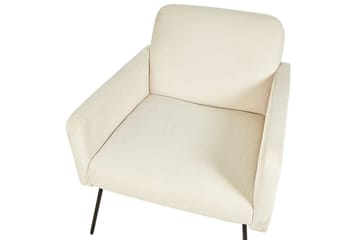 Lenestol Narken - Kremhvit, svart - Møbler - Stoler - Lenestoler