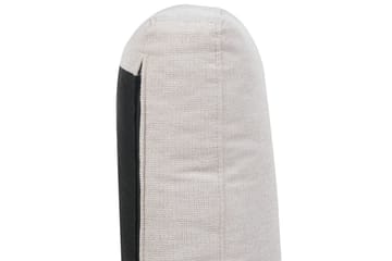 Lenestol Nurmo - Beige, mørkt tre - Møbler - Stoler - Lenestoler