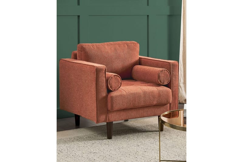 Lenestol Nurmo - Brunt, mørkt tre - Møbler - Stoler - Lenestoler