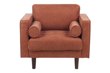 Lenestol Nurmo - Brunt, mørkt tre - Møbler - Stoler - Lenestoler