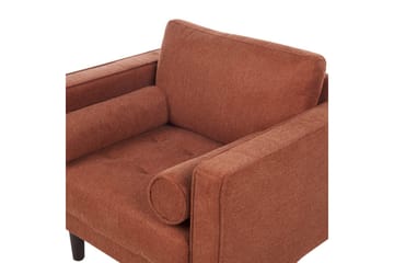 Lenestol Nurmo - Brunt, mørkt tre - Møbler - Stoler - Lenestoler