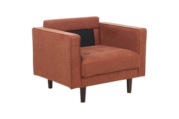 Lenestol Nurmo - Brunt, mørkt tre - Møbler - Stoler - Lenestoler