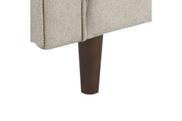 Lenestol Nurmo - Taupe, mørkt tre - Møbler - Stoler - Lenestoler