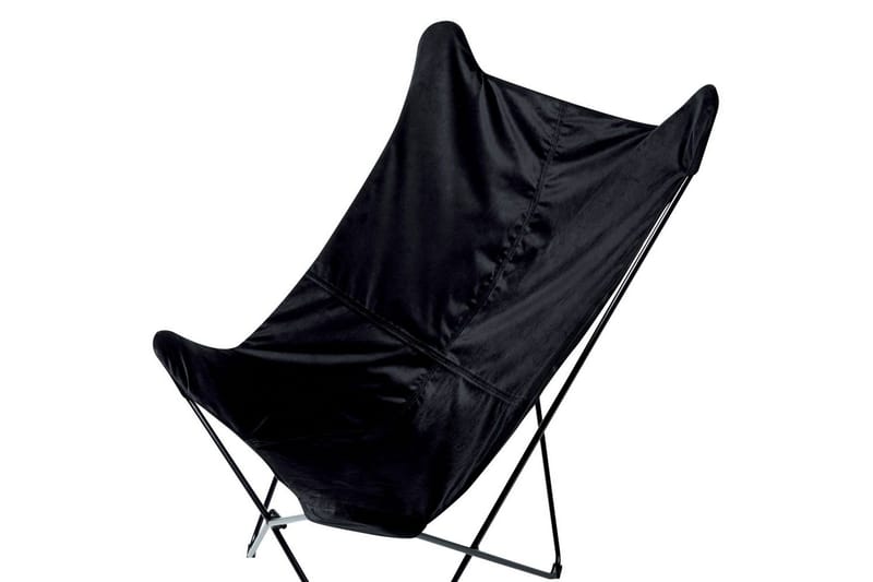 Lenestol Nybro - Svart/Fløyel - Møbler - Stoler - Lenestoler