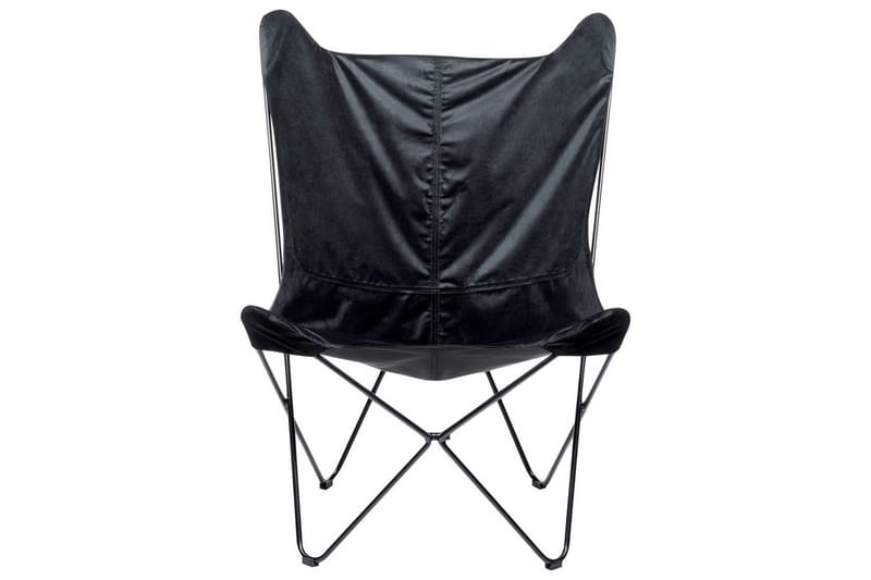 Lenestol Nybro - Svart/Fløyel - Møbler - Stoler - Lenestoler