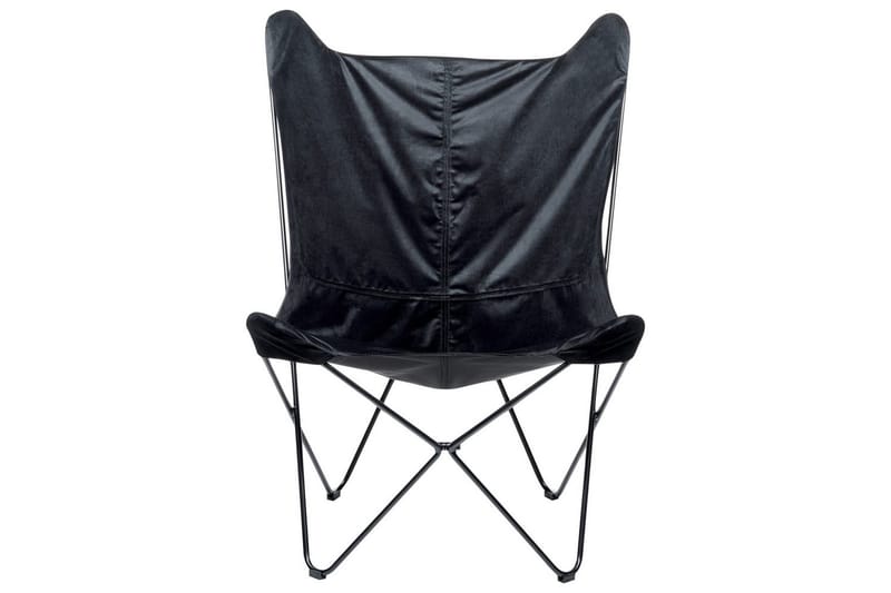 Lenestol Nybro - Svart/Fløyel - Møbler - Stoler - Lenestoler