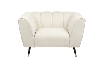 Lenestol Orsta - Beige, svart, gull - Møbler - Stoler - Lenestoler