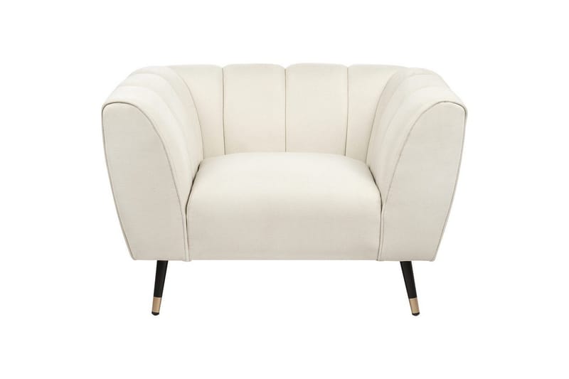 Lenestol Orsta - Beige, svart, gull - Møbler - Stoler - Lenestoler