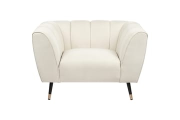 Lenestol Orsta - Beige, svart, gull - Møbler - Stoler - Lenestoler