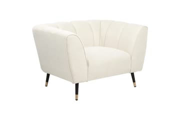 Lenestol Orsta - Beige, svart, gull - Møbler - Stoler - Lenestoler