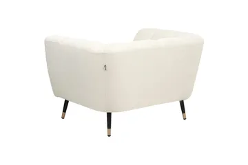 Lenestol Orsta - Beige/svart/gull - Møbler - Stoler - Lenestoler