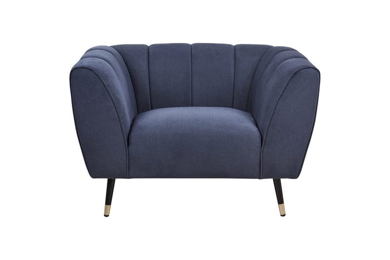 Lenestol Orsta - Blå, svart, gull - Møbler - Stoler - Lenestoler