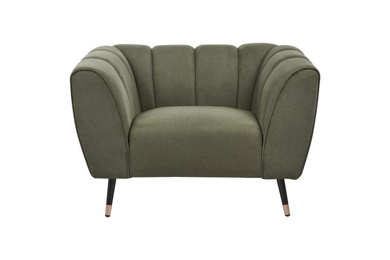 Lenestol Orsta - Grønn, svart, gull - Møbler - Stoler - Lenestoler