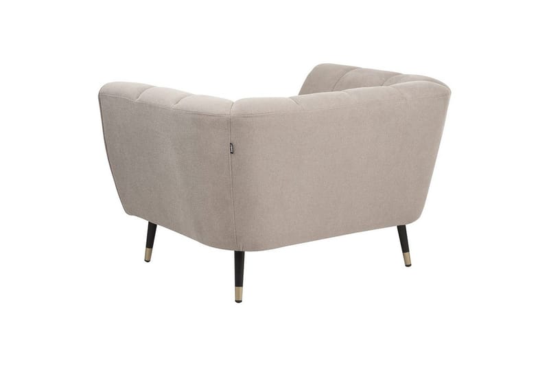 Lenestol Orsta - Taupe, svart, gull - Møbler - Stoler - Lenestoler