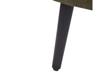 Lenestol Orum - Grønn, lyst tre, svart, Grønt, lyst tre, svart - Møbler - Stoler - Lenestoler