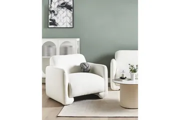 Lenestol Saland - Hvit - Møbler - Stoler - Lenestoler