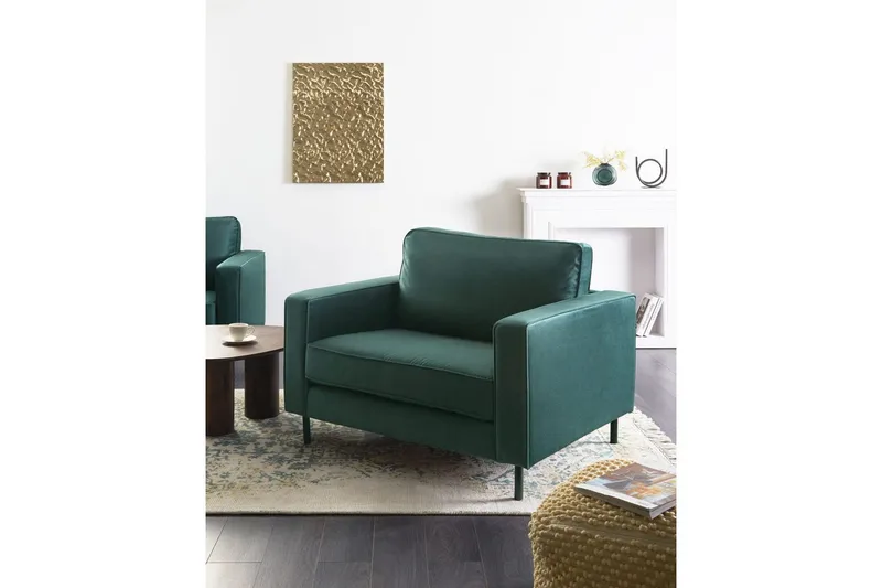 Lenestol Savalen - Grønn, svart - Møbler - Stoler - Lenestoler