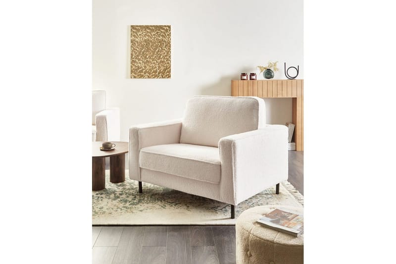 Lenestol Savalen - Hvit, Svart, Hvit, svart - Møbler - Stoler - Lenestoler