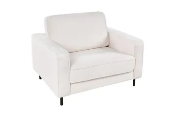 Lenestol Savalen - Hvit, Svart, Hvit, svart - Møbler - Stoler - Lenestoler