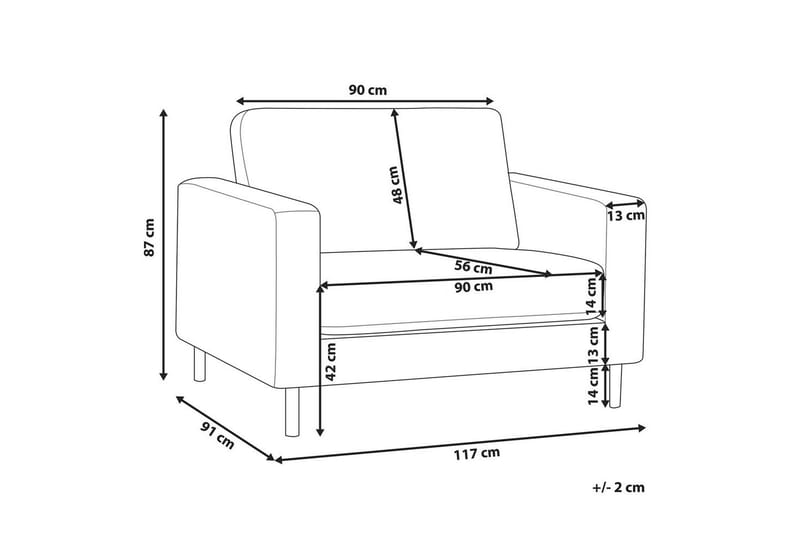 Lenestol Savalen - Hvit, Svart, Hvit, svart - Møbler - Stoler - Lenestoler