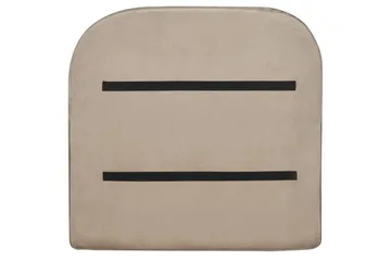 Lenestol Sirkka - Taupe, gull - Møbler - Stoler - Lenestoler