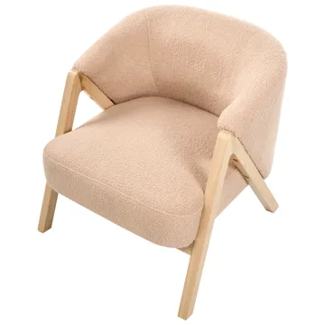 Lenestol Skei - Beige - Møbler - Stoler - Lenestoler