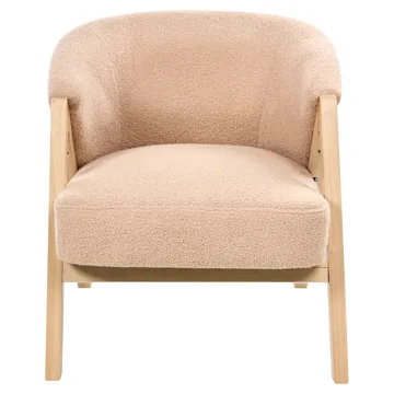 Lenestol Skei - Beige - Møbler - Stoler - Lenestoler