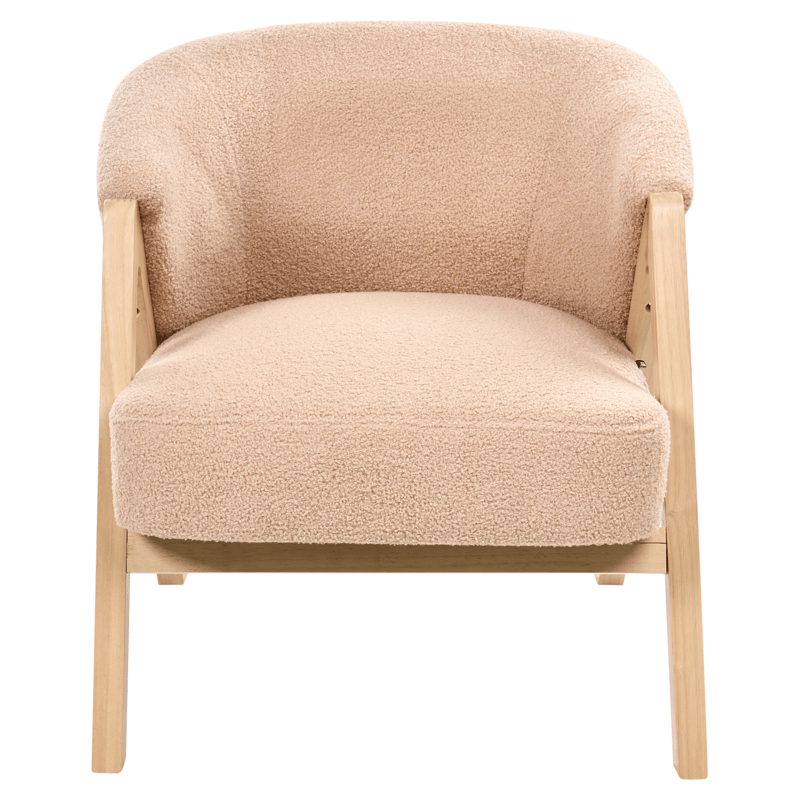 Lenestol Skei - Beige - Møbler - Stoler - Lenestoler