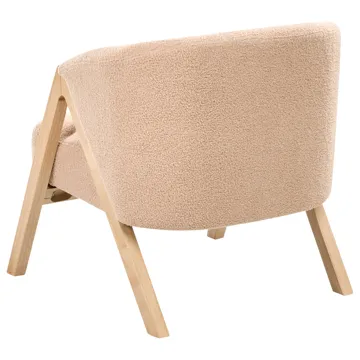 Lenestol Skei - Beige - Møbler - Stoler - Lenestoler